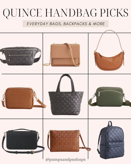Quince handbags, backpacks + more!

#LTKSeasonal #LTKStyleTip #LTKItBag