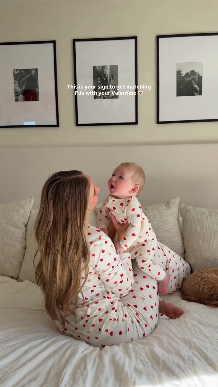 Matching PJs with my forever Valentine 💌

Simple. Sweet. Cozy.

Save for Valentine’s Day 💗
PJs linked in LTK 🤍