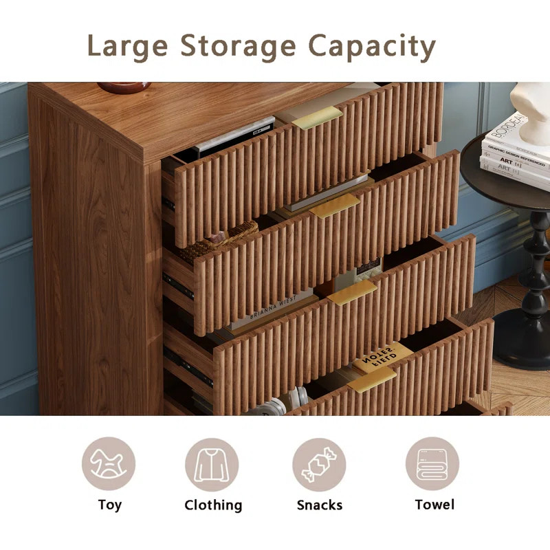 5 Drawer 31.4'' W Dresser | Wayfair North America