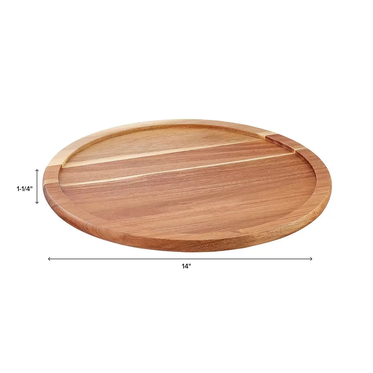 Large Acacia Turntable | The Container Store