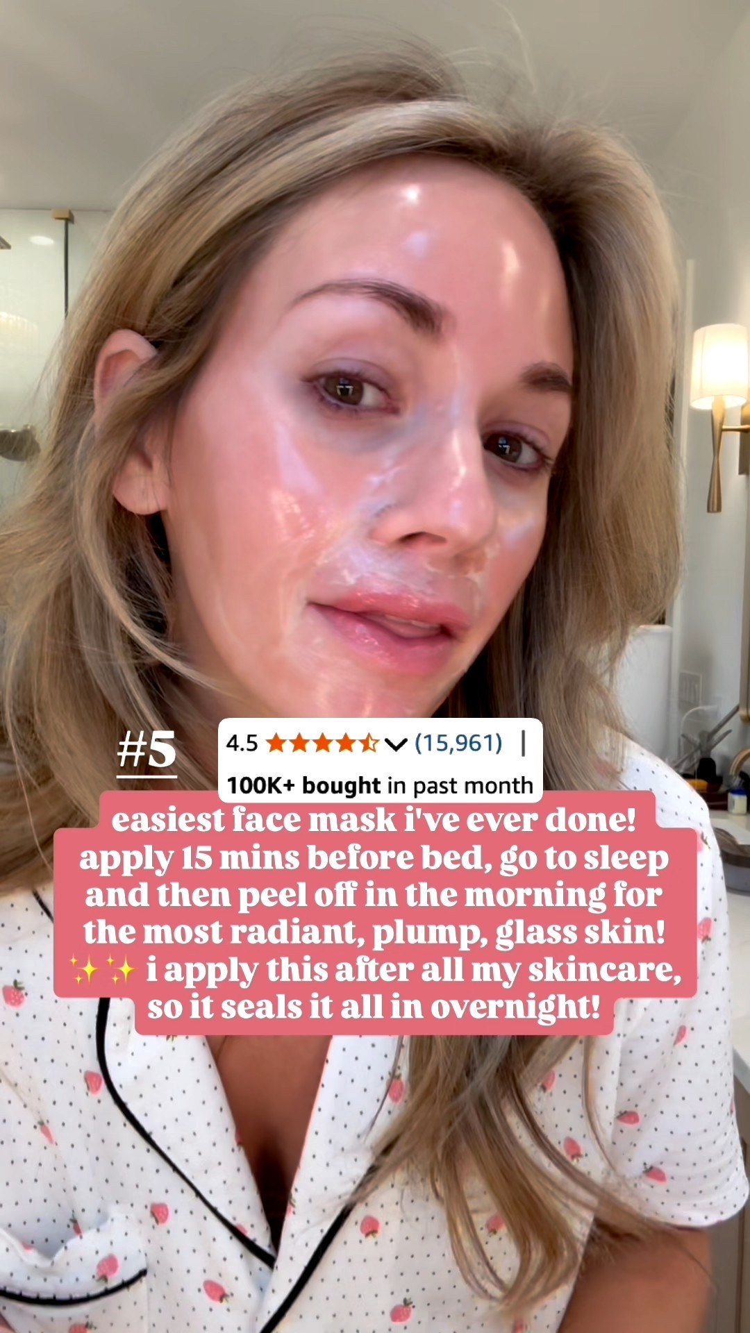 #5 top seller! This night time wrapping mask is the easiest face mask! You apply it as your last step in your skincare routine and it seals your skincare in for the night. You wake up with plump, radiant skin! 

#LTKdayinmylife #LTKgrwm #LTKselfcare