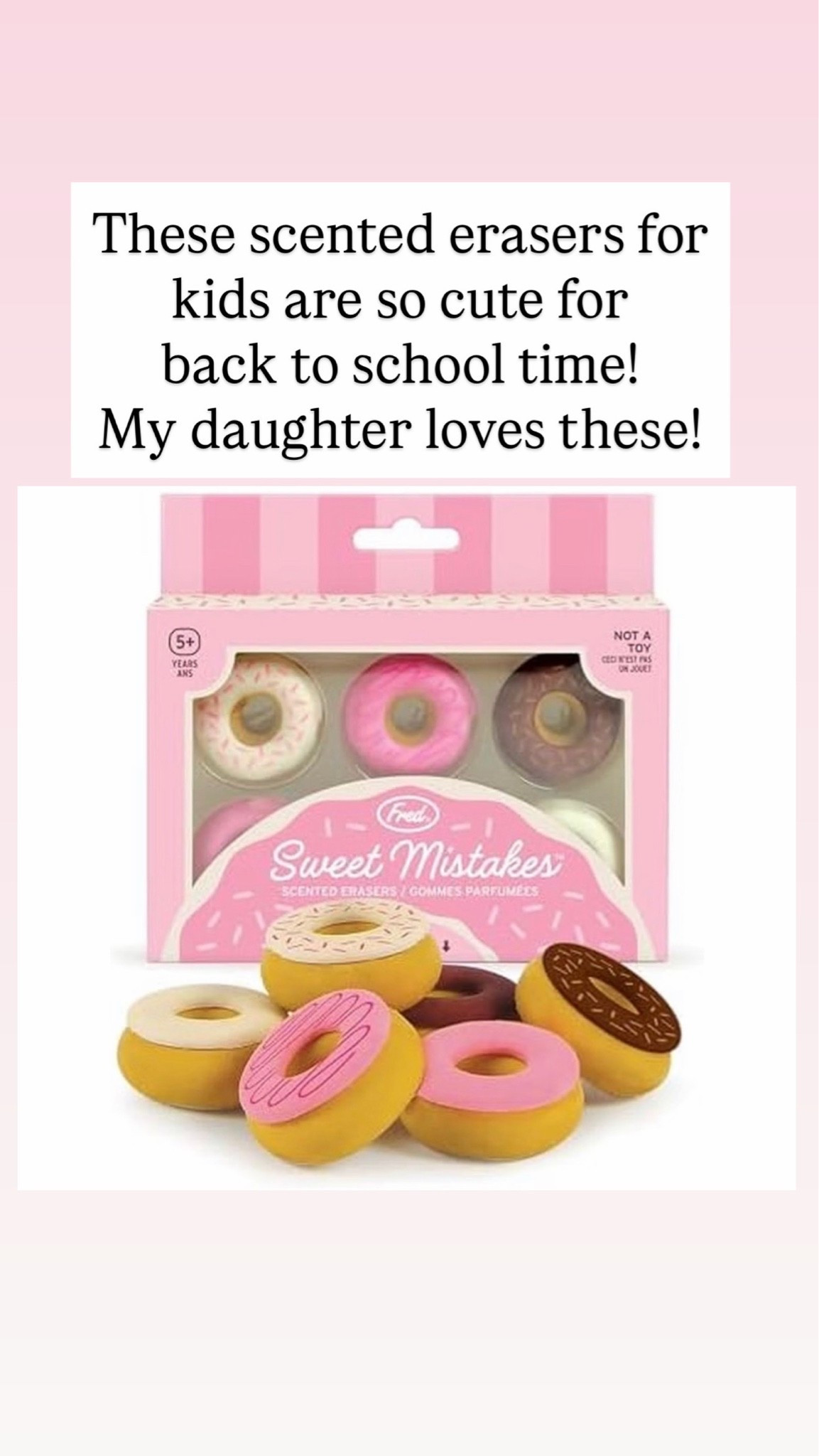 Cutest erasers for back to school

#LTKKids