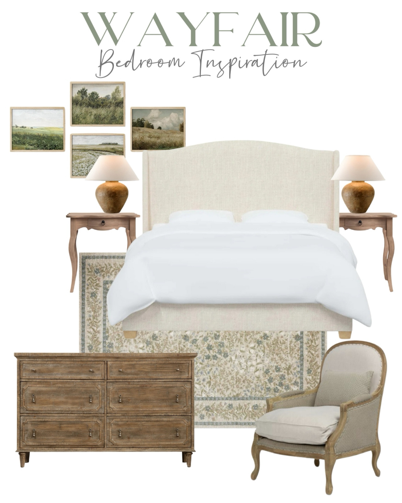 Beautiful bedroom inspiration from @wayfair! THIS BED!! I’m seriously swooning!!

French country, bedroom decor, guest bedroom, primary bedroom, #wayfair #wayfairpartner 

#LTKHome
