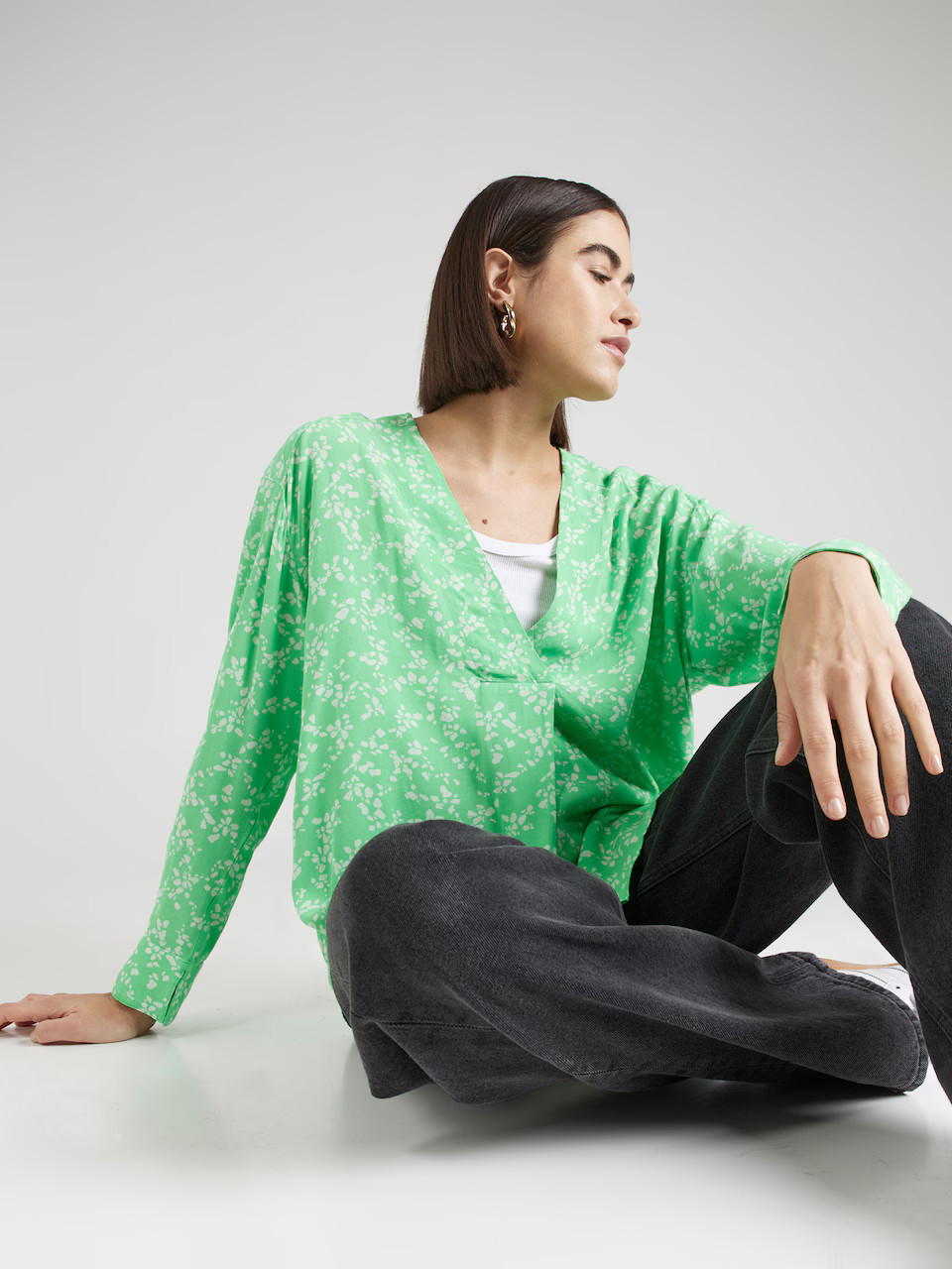ESPRIT Blouse in Lichtgroen | ABOUT YOU NL