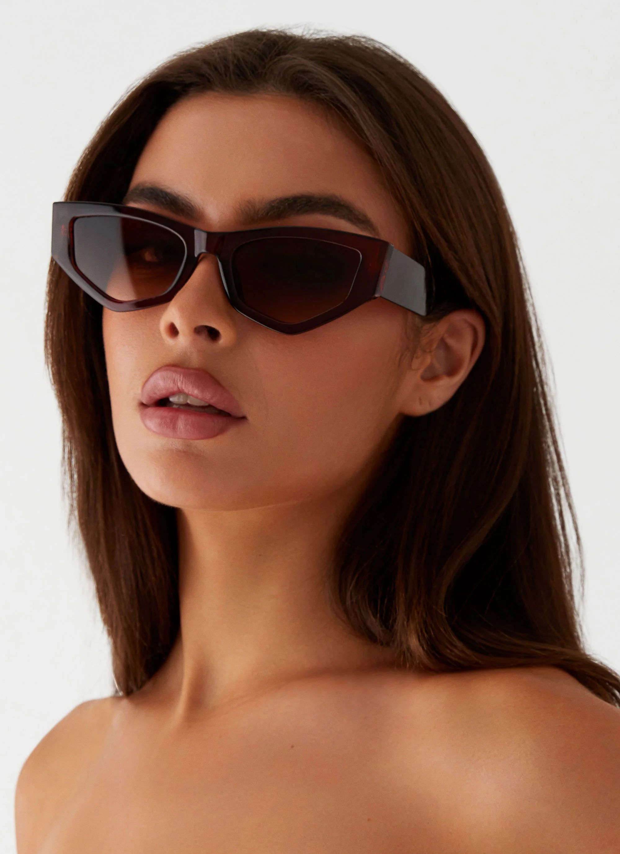 Kyia Sunglasses - Brown | Peppermayo (Global)