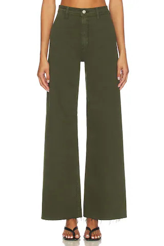 Penny High Rise Wide Jeans in Laurel | Revolve Clothing (Global)