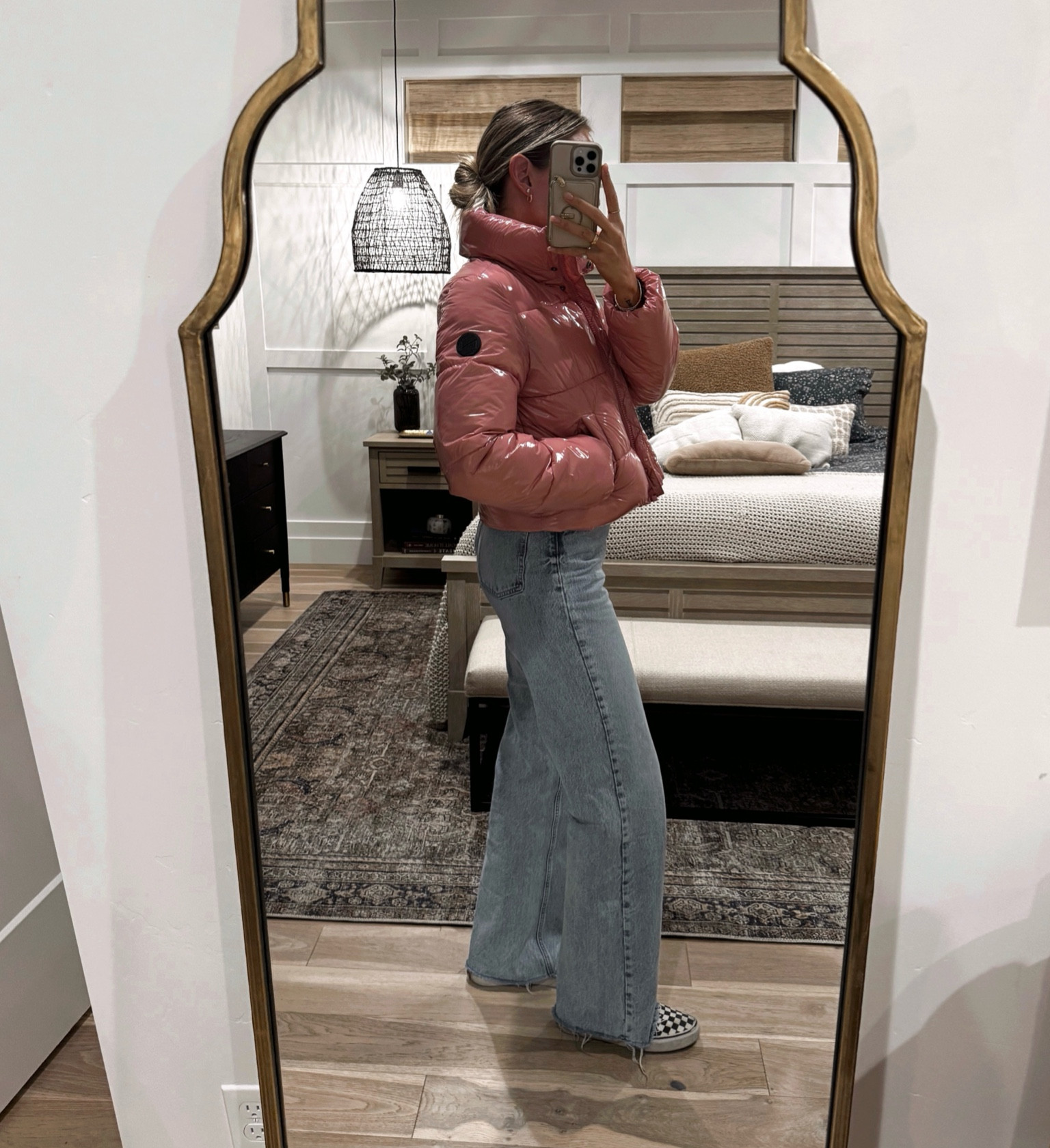 Calling this look "Barbie Trash Bag" 😝 TBH I love this jacket, but I what I love even more is that it's on major SALE!! 🤩 It comes in so many cute colors!! Linked it for you obvi. 🫶🏼 Happy shopping!! 🛍️💕

#LTKFindsUnder100 #LTKShoeCrush #LTKSaleAlert