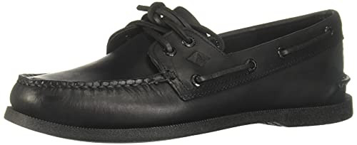 Sperry Men's Authentic Original 2-Eye Boat Shoe, Black, 11.5 M US | Amazon (US)