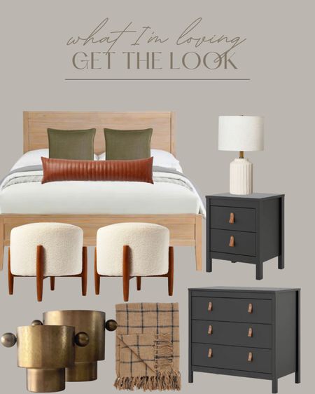 Affordable bedroom Inspo! For your primary bedroom or a guest room!! Love these nightstands and dresser combo with the leather pulls! The bed
Is affordable and so are the target ottomans!! My favorite vases as of lately and the throw blanket is one of my favorites too!! 

#LTKFind #LTKstyletip #LTKhome