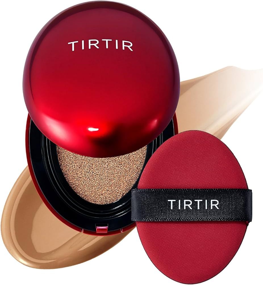 TIRTIR Mask Fit Red Cushion Foundation | Japan's No.1 Choice for Glass skin, Long-Lasting, Lightw... | Amazon (US)