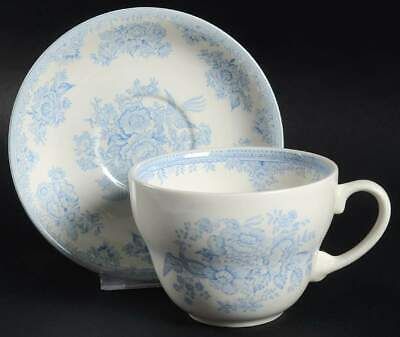 Burgess & Leigh Asiatic Pheasants Blue Breakfast Cup & Saucer 5594338  | eBay | eBay US