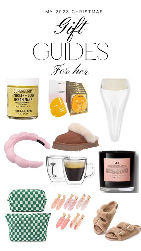 Amazon holiday gift guide for her! 
Uggs, candles, face masks and more

#LTKGiftGuide #LTKHolidaySale #LTKHoliday
