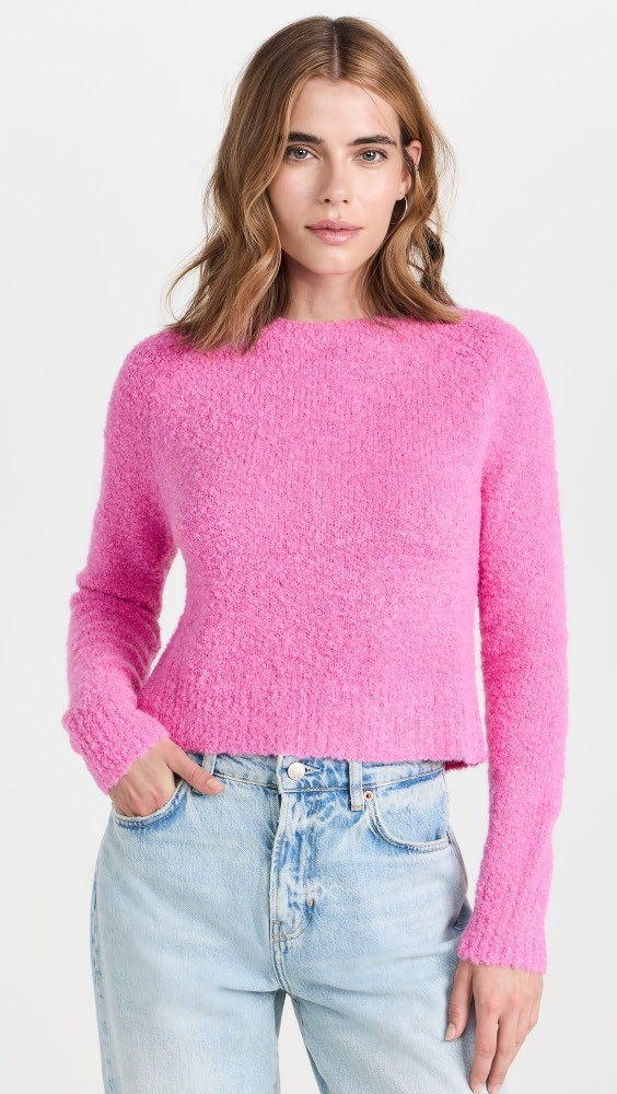 Apiece Apart Elle Textured Crew Sweater | Shopbop | Shopbop