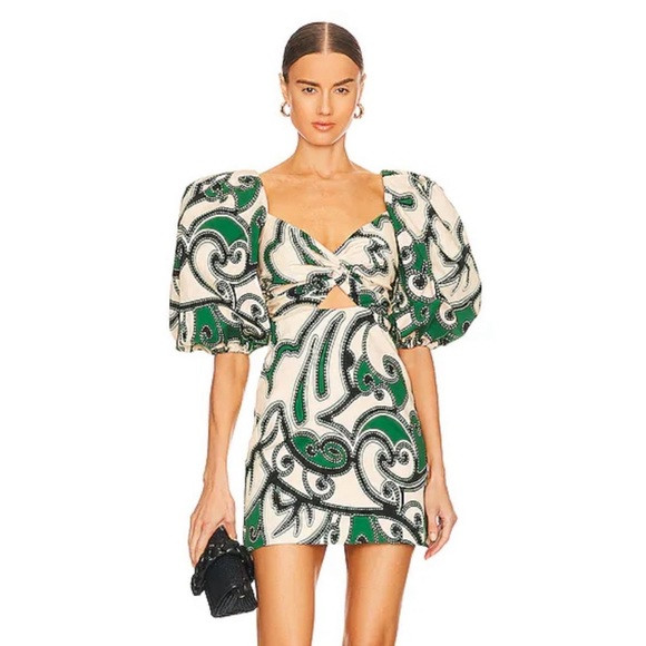 ALEXIS Iana Mini Dress in Maldive Green Size Medium | Poshmark