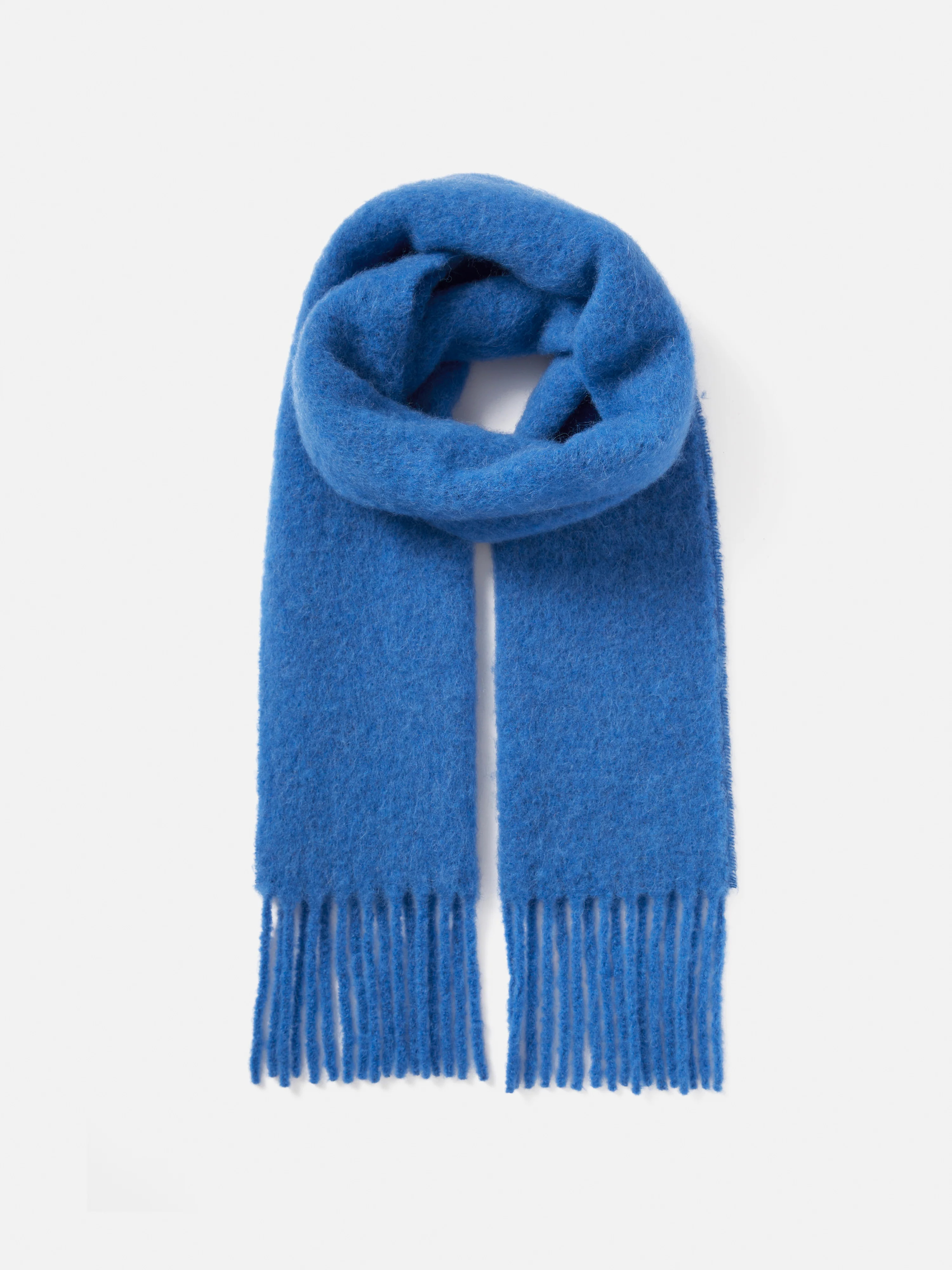 Alpaca Blend Fringed Scarf | Jigsaw (UK)