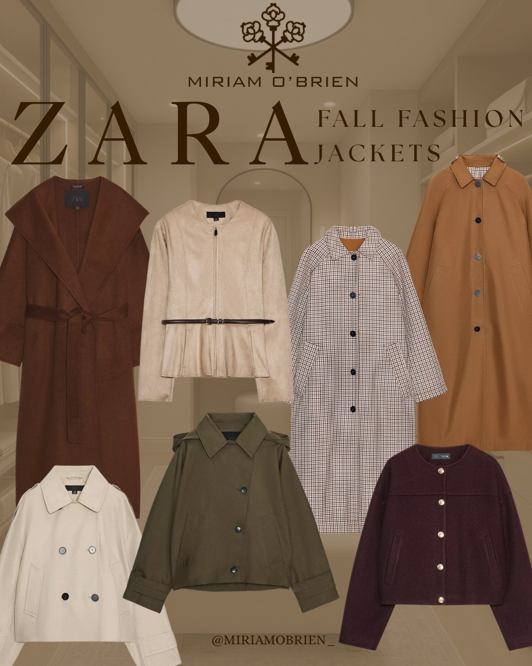 Fall Fashion Jackets

Follow me at @miriamobrien_ on IG and TikTok! 

#ZaraJackets #ZaraCoats #ZaraFallFashion #ZaraFallJackets 

#LTKSeasonal #LTKStyleTip #LTKOver40