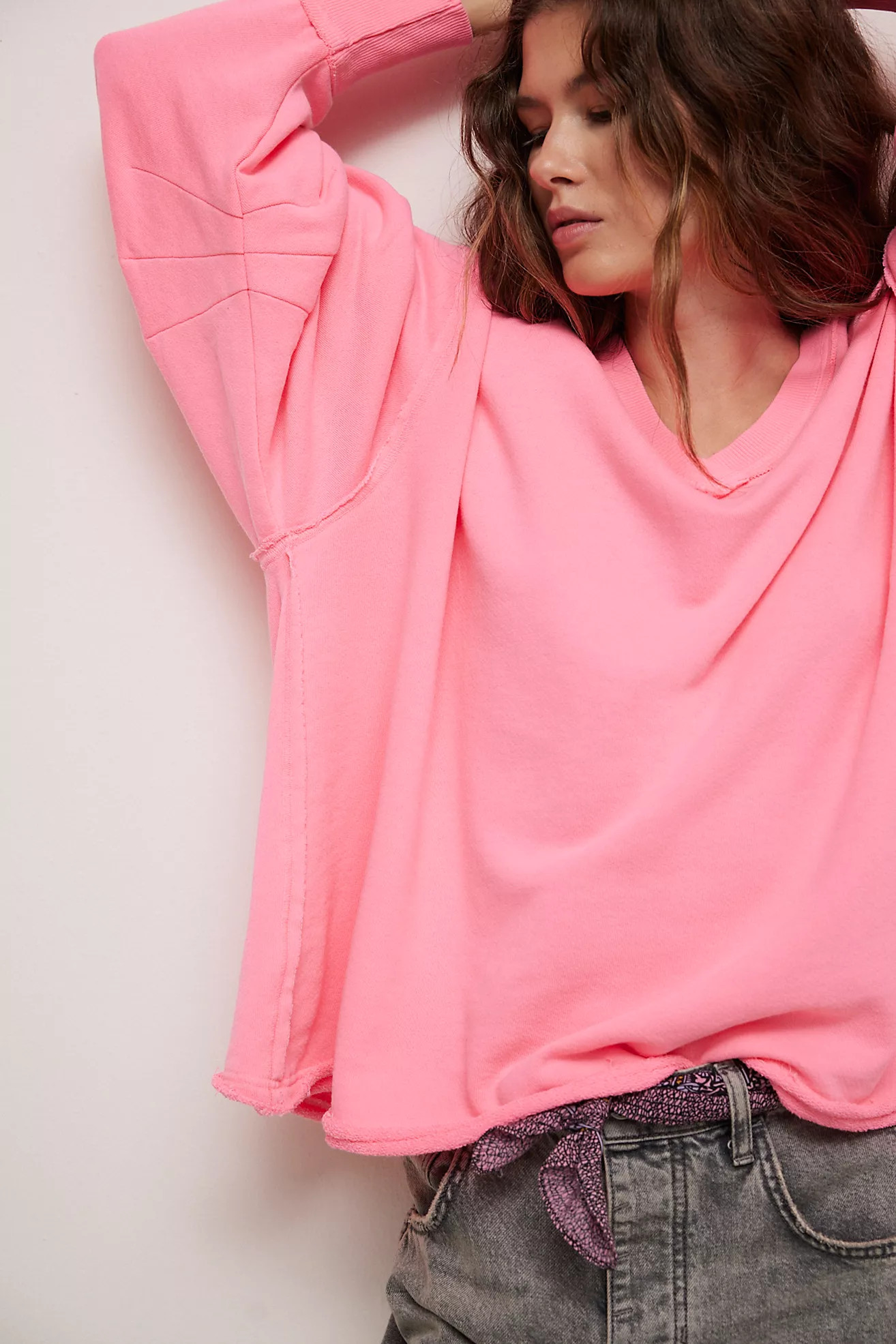We The Free Venice V-Neck Sweatshirt | Free People (Global - UK&FR Excluded)