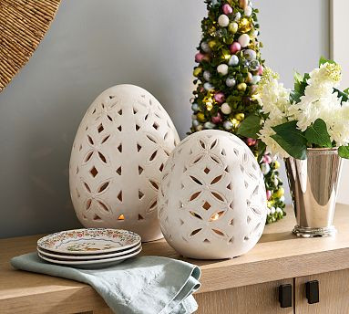 Rustic Easter Egg Cloche | Pottery Barn (US)