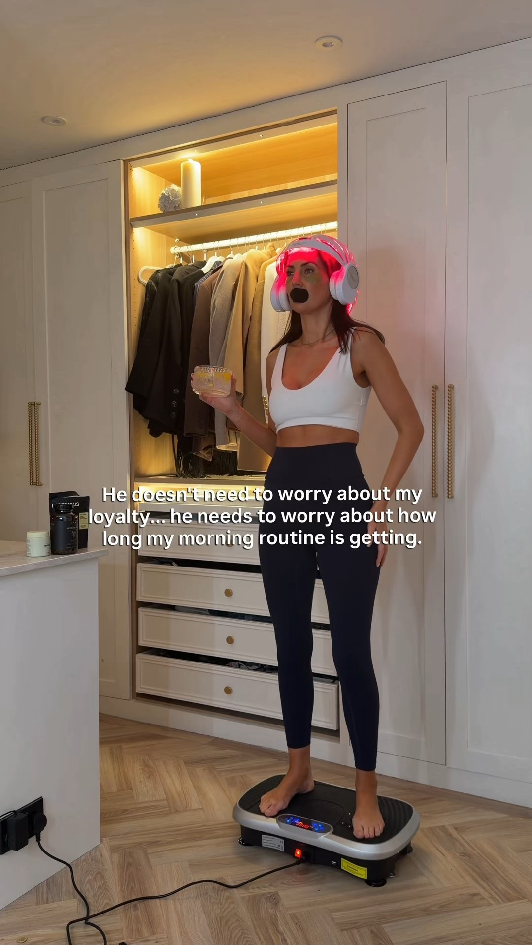 Morning wellness routine

Use ‘Caroline’ and it will get you a big discount on the helmet for us 

LED Hair mask vibration plate mouth tape wellness hacks morning routine minus

#LTKwinter #LTKbeauty