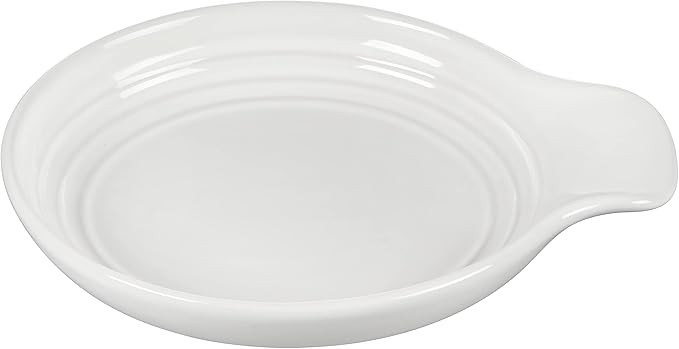 Le Creuset Signature Stoneware Spoon Rest, 6 Inches, White | Amazon (US)