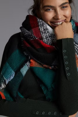 Plaid Blanket Scarf | Anthropologie (US)