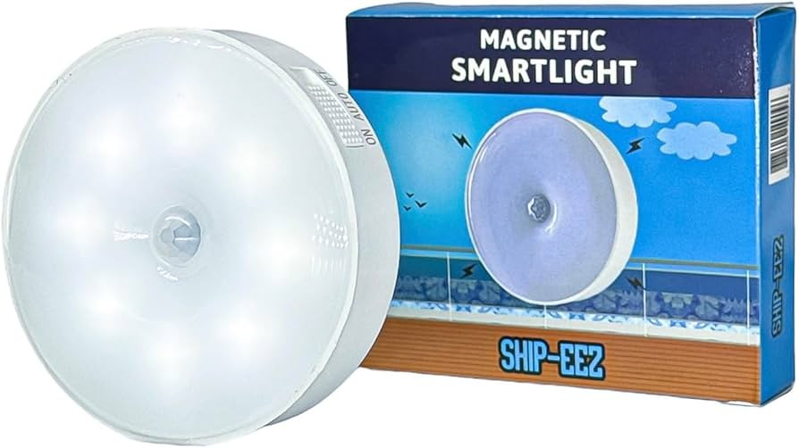 Ship-EEZ Cruise Ship Approved Magnetic Nightlight for Stateroom Walls and Ceilings | Amazon (US)
