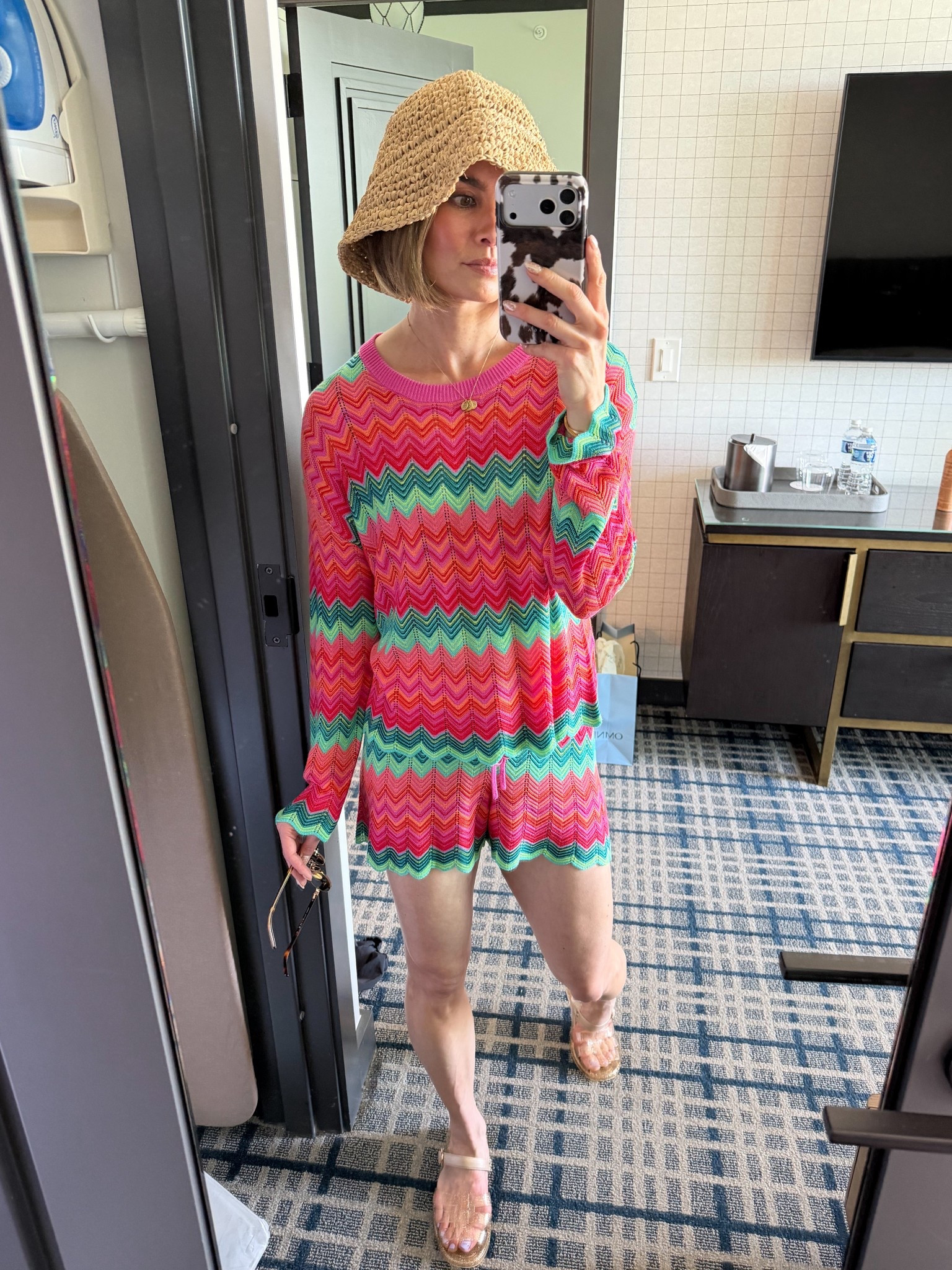 A super soft and colorful coverup and the sweetest jelly sandals!

#LTKmomlife #LTKTravel #LTKootd