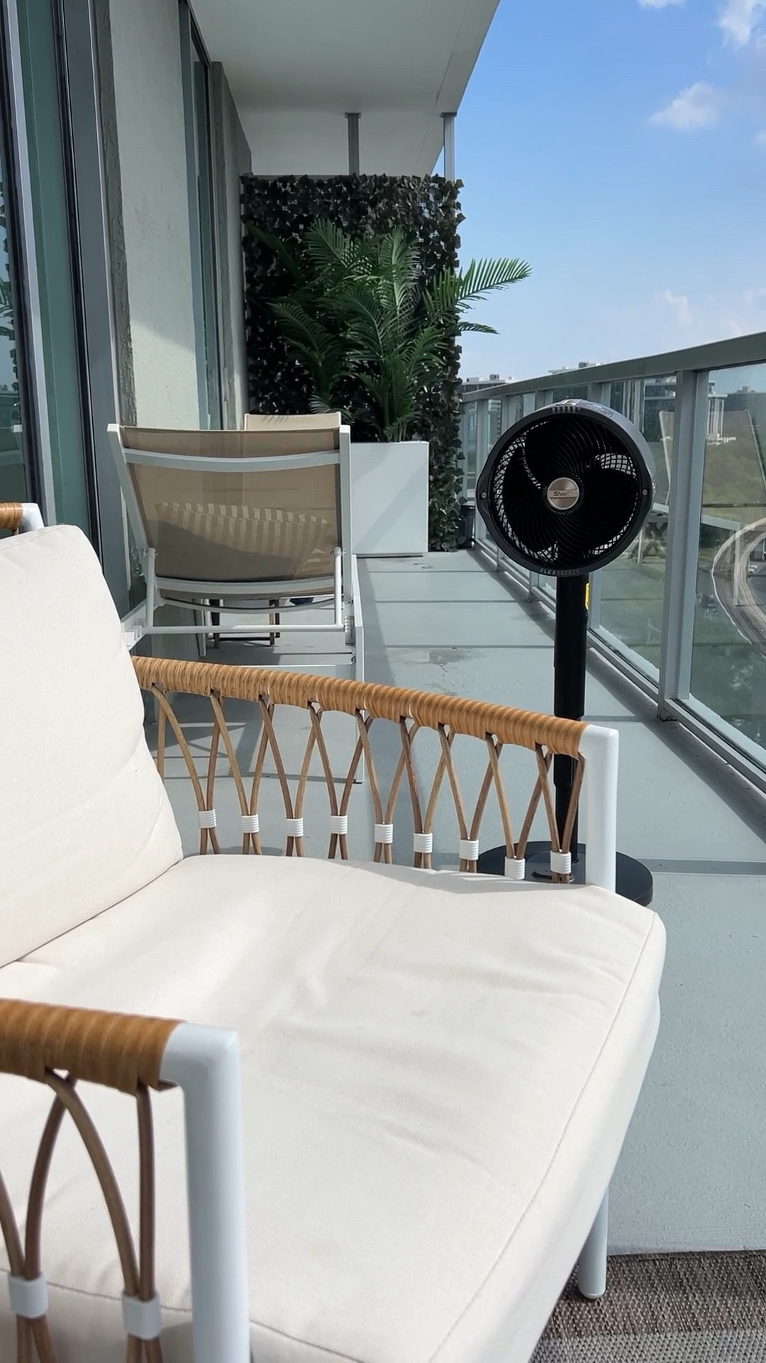 This fan has been a total game changer for my balcony setup. Quiet, powerful, and actually moves air without taking up a ton of space. We’ve been using it nonstop for warm days and evenings outside, and it makes sitting out here so much more comfortable. If you’re looking for a sleek, effective fan that works indoors or outdoors, this one is worth it.

⸻

Keywords:
outdoor fan, balcony fan, patio fan, portable fan, standing fan, quiet fan, powerful fan, apartment balcony ideas, outdoor living essentials, summer home finds, amazon home finds, cooling fan, compact fan, small space fan, modern home essentials, indoor outdoor fan, home cooling solutions, warm weather essentials

#LTKHome #LTKFindsUnder100 #LTKmorningroutine