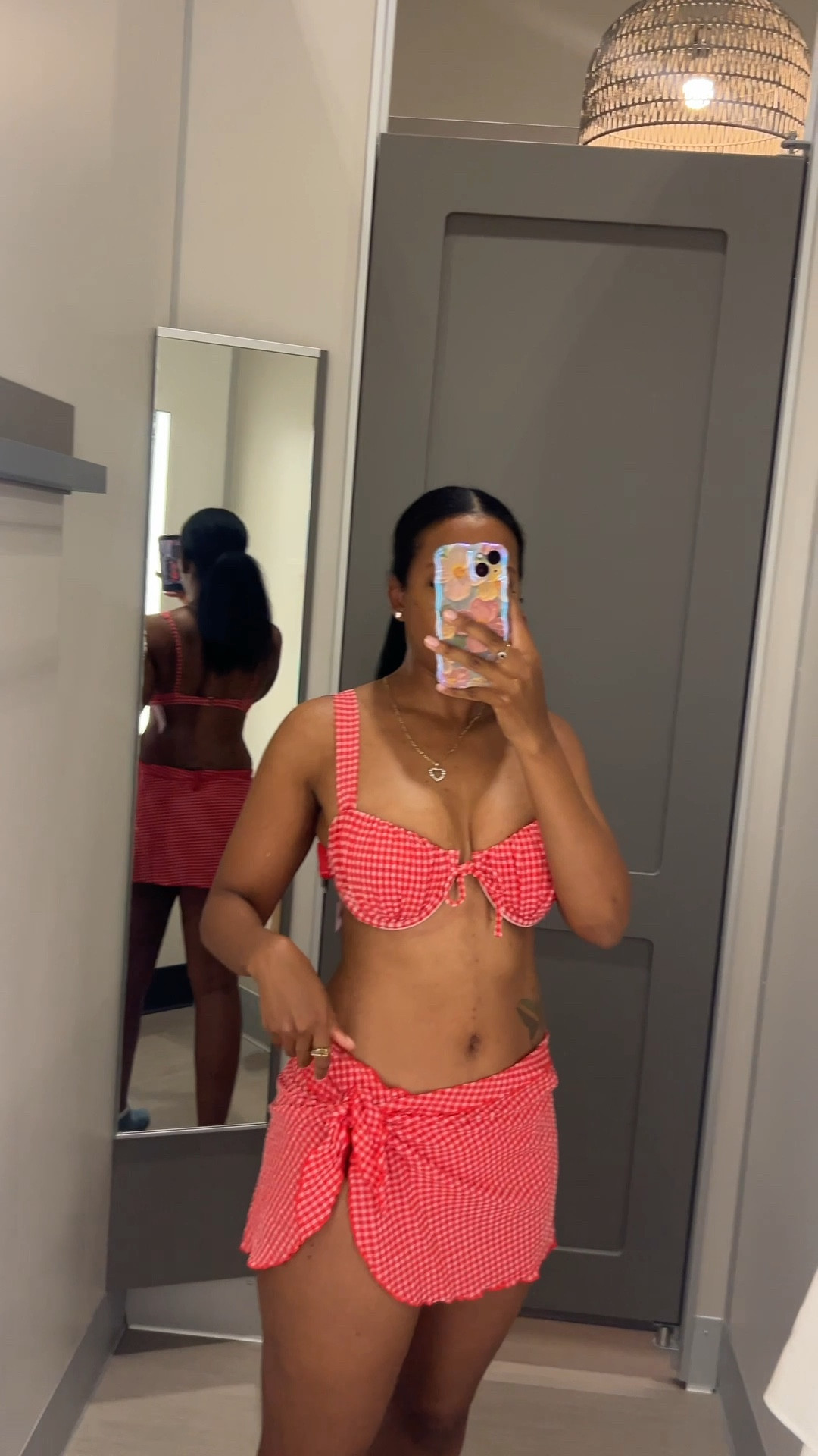 Swimwear - wearing a size M  #gingham #swim #tryonhaul

#LTKSwim #LTKgrwm #LTKSpringSale