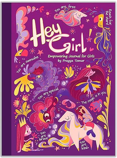 Hey Girl! Empowering Journal for girls: To Develop Gratitude and Mindfulness through Positive Aff... | Amazon (US)