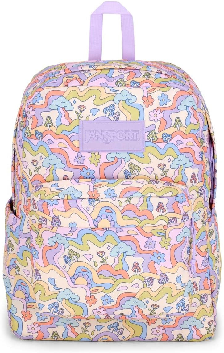 JanSport SuperBreak Plus Backpack with Padded 15-inch Laptop Sleeve and Integrated Bottle Pocket ... | Amazon (US)