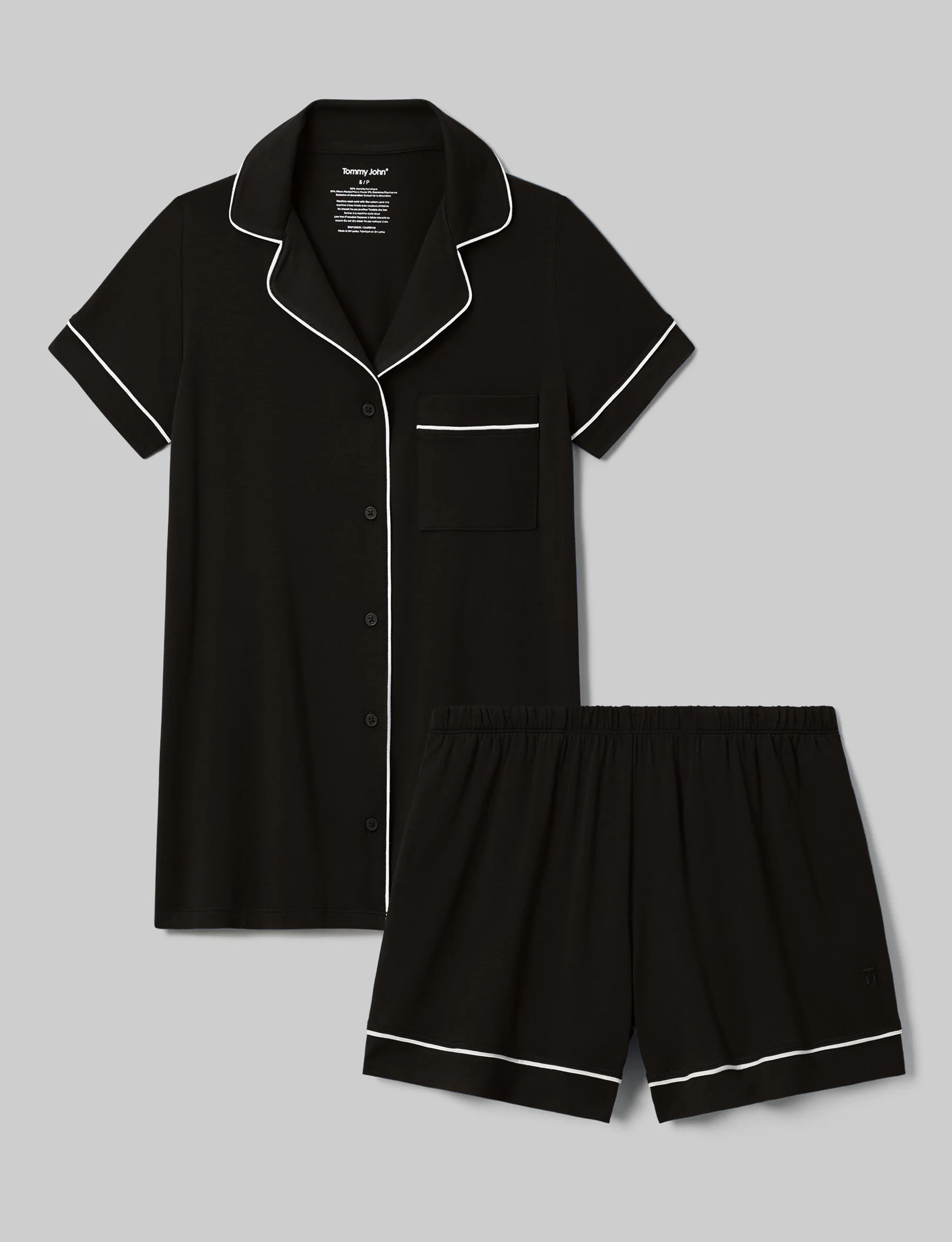Women's Downtime Pajama Top & Short Set | Tommy John