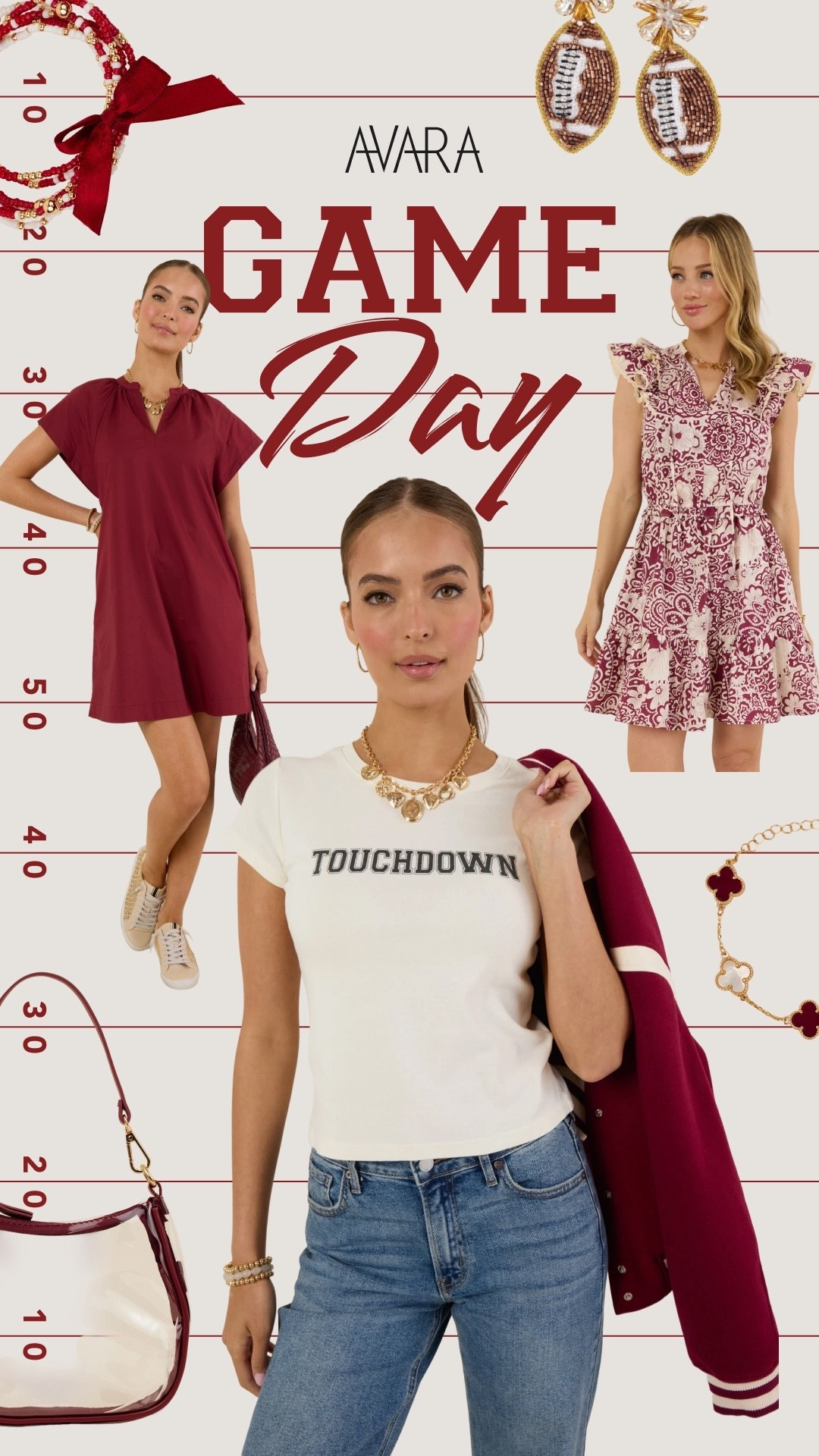 Gameday finds for those Maroon schools! ♥️

#LTKU #LTKautumn #LTKStyleTip