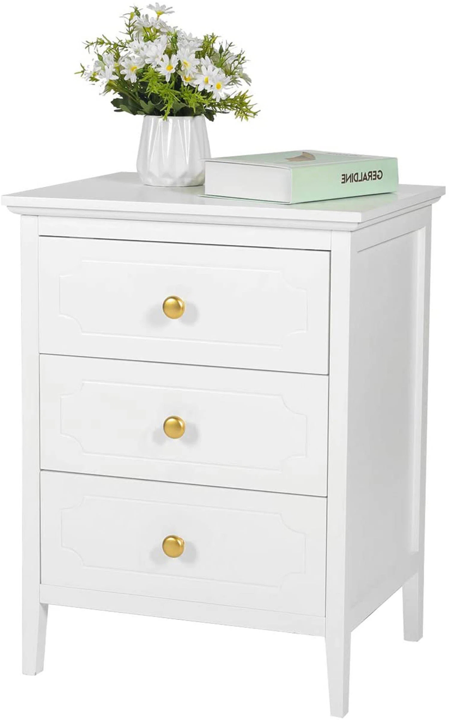 Red Barrel Studio 3 - Drawer Nightstand & Reviews | Wayfair | Wayfair North America