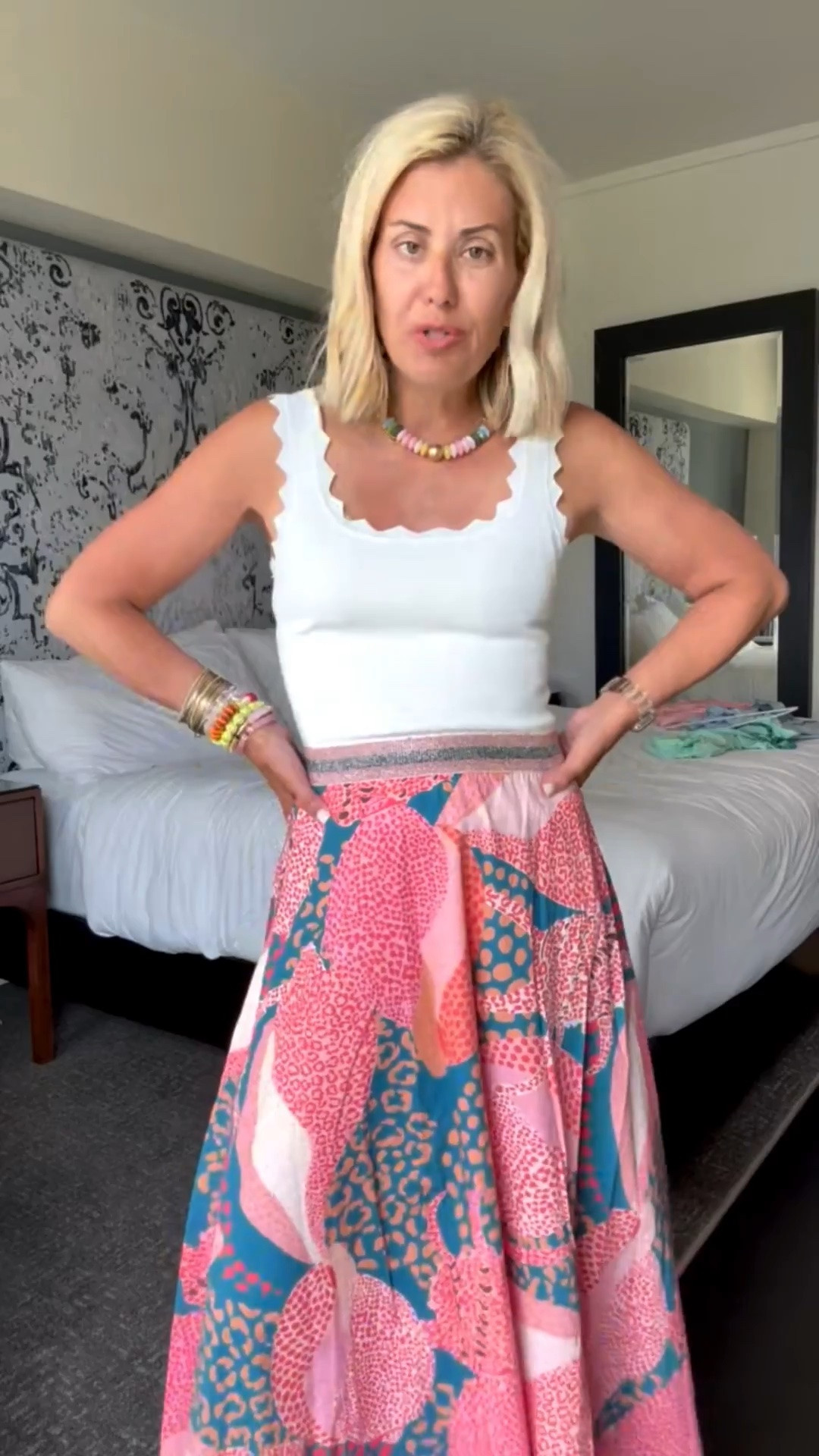 Can you even with this skirt?!! Absolutely stunning! I’m in xs tank and skirt. 
* use mixandmatch for 25% off at Erin McDermott
*use Catherine20 at Allie + Bess

#LTKdayinmylife #LTKmomlife #LTKTravel