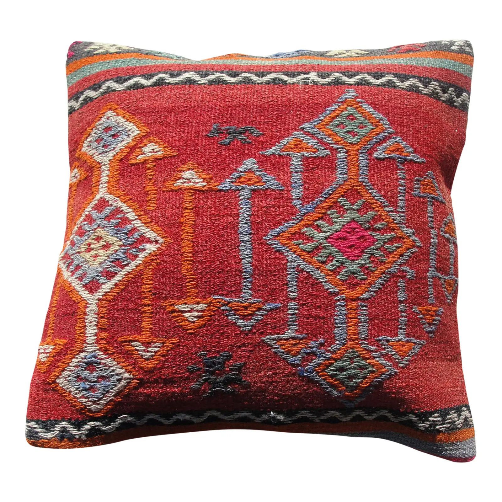 Kilim Rug Pillow | Chairish