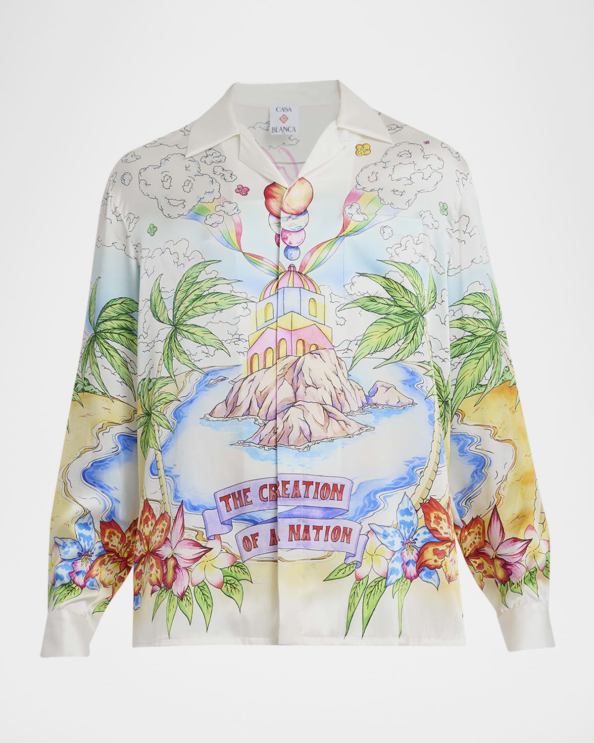 Men & apos;s Better Days Silk Button-Down Shirt | Neiman Marcus