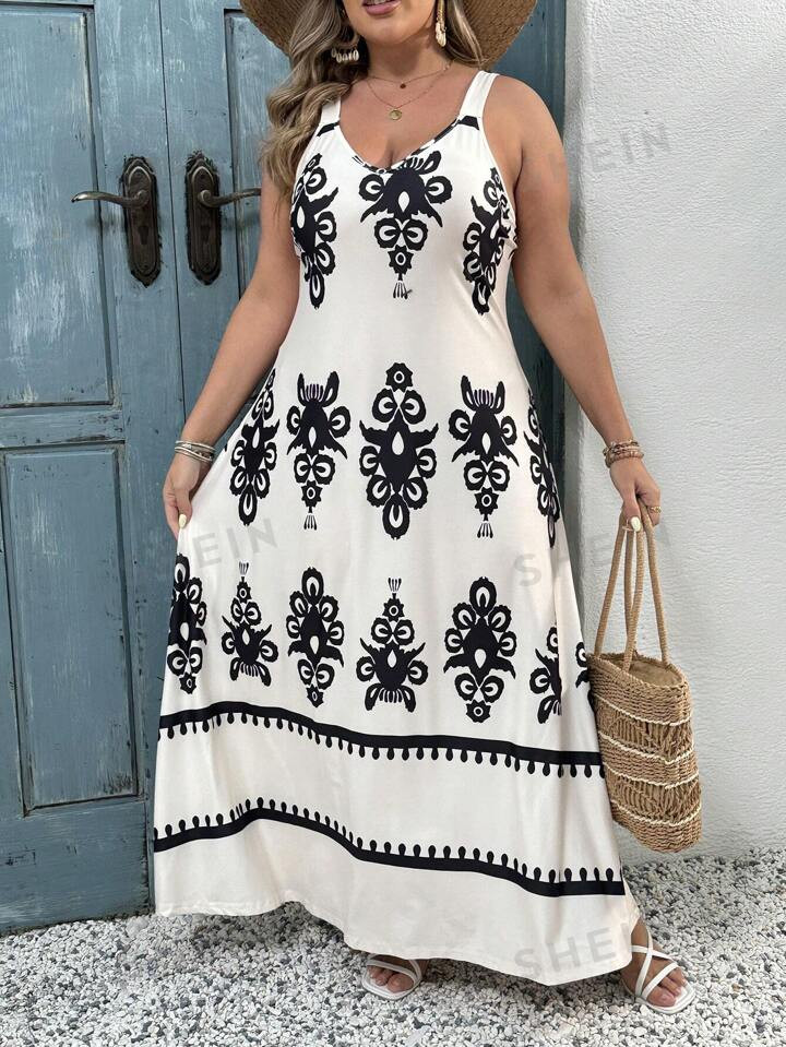 SHEIN Frenchy Women's Plus Size Bubble Sleeve Leopard Print Dress700+ sold recentlyGBP£16.99-6% | SHEIN