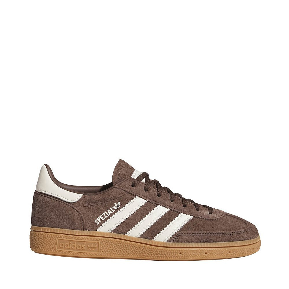 Womens adidas Handball Spezial Athletic Shoe - Brown / Off White / Gum 4 | Journeys