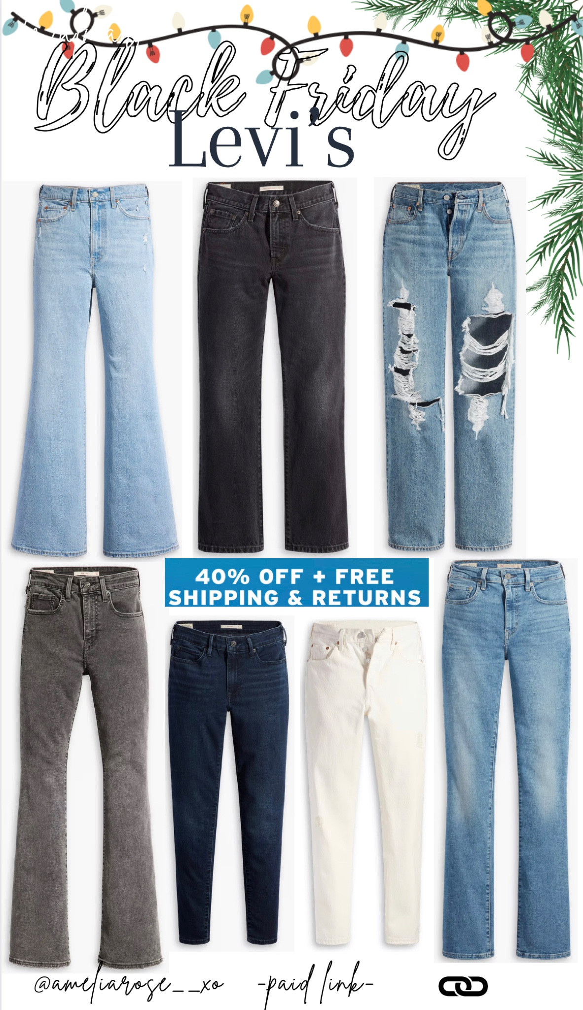 Levi’s Black Friday sale!! The best jeans for all Fall and Winter! 

#LTKsalealert #LTKstyletip #LTKCyberWeek