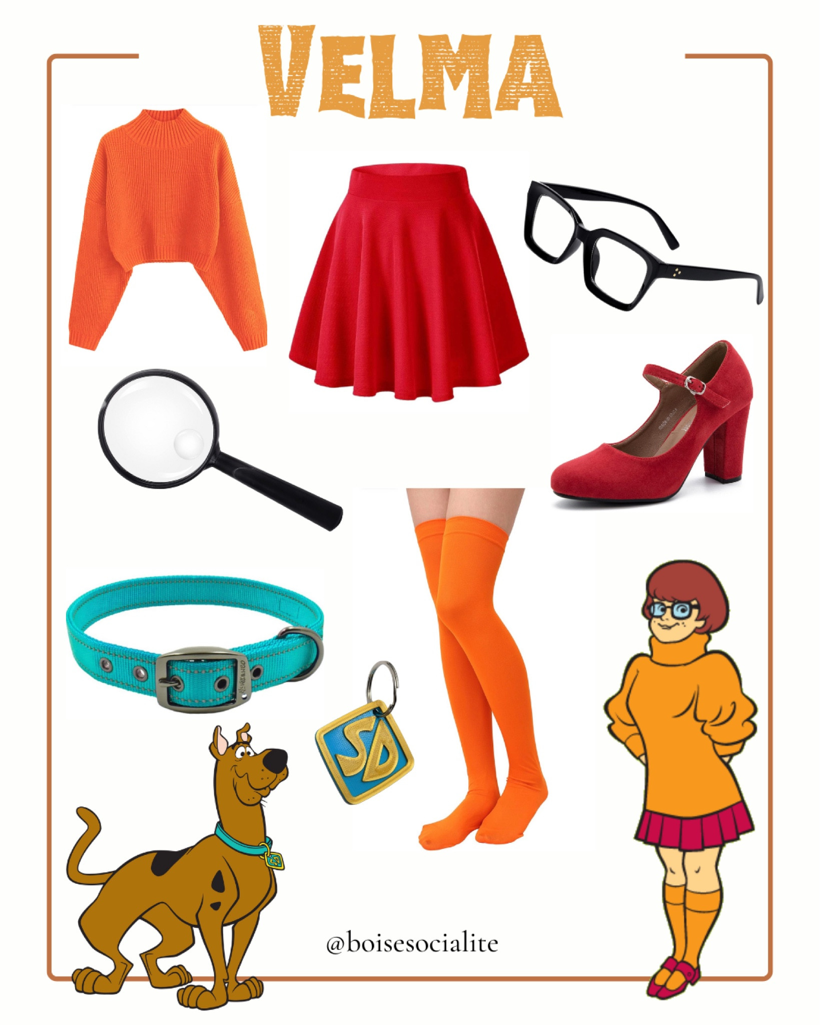 #Velma from #ScoobyDoo Halloween costume! 

#LTKSeasonal #LTKHalloween #LTKparties