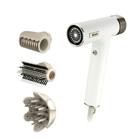 Shark SpeedStyle Hair Dryer & RapidGloss Finisher, Lightweight Ionic, Curly Coily, No Heat Damage... | Walmart (US)