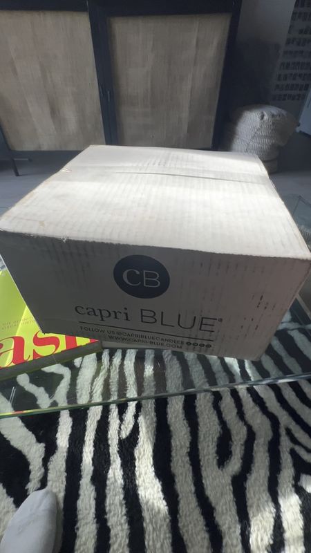 My favorite package to unbox CAPRI BLUE BABY!!!! scent always volcano! 🩵🤍

#LTKSeasonal #LTKU #LTKHoliday