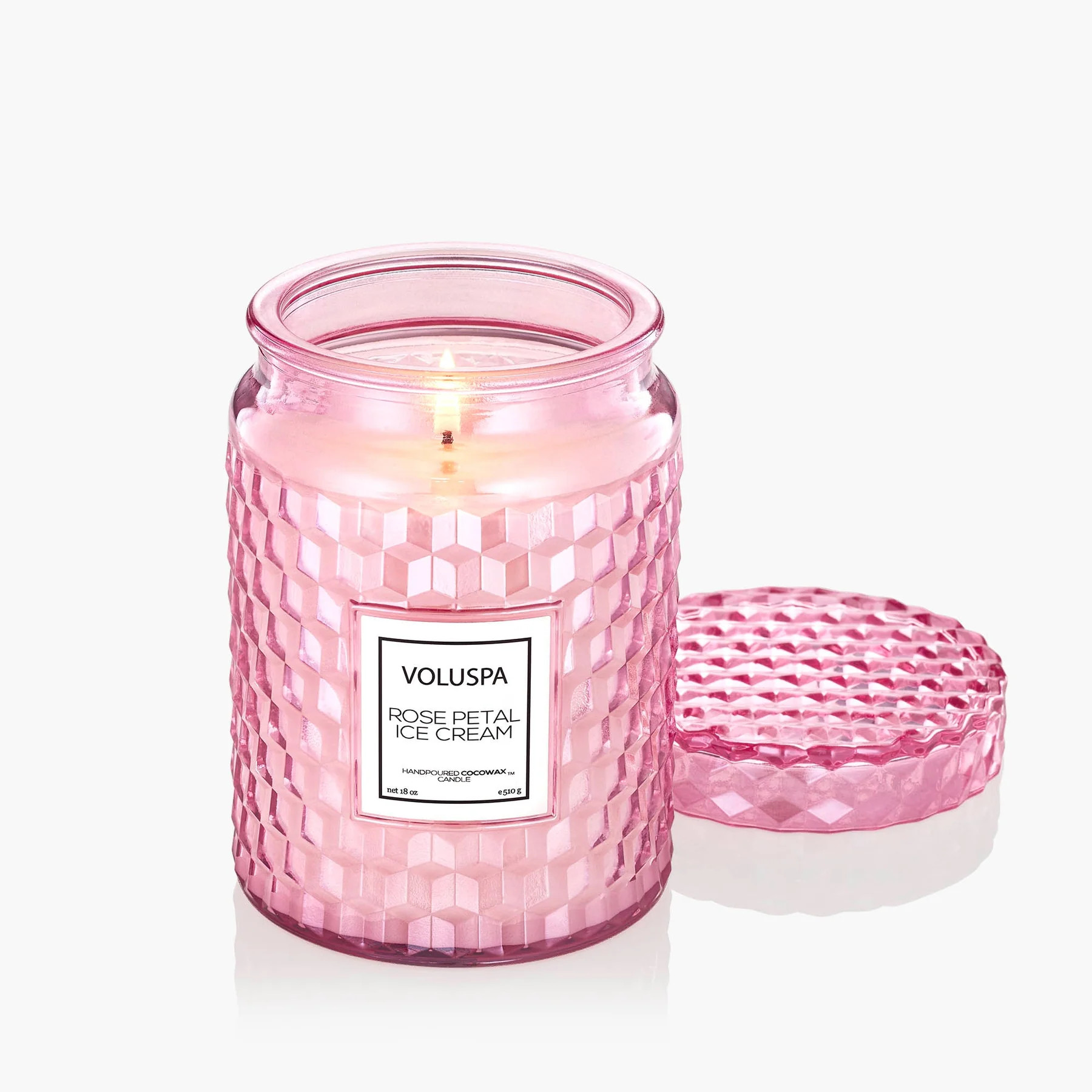 Rose Petal Ice Cream - Large Jar Candle | Voluspa