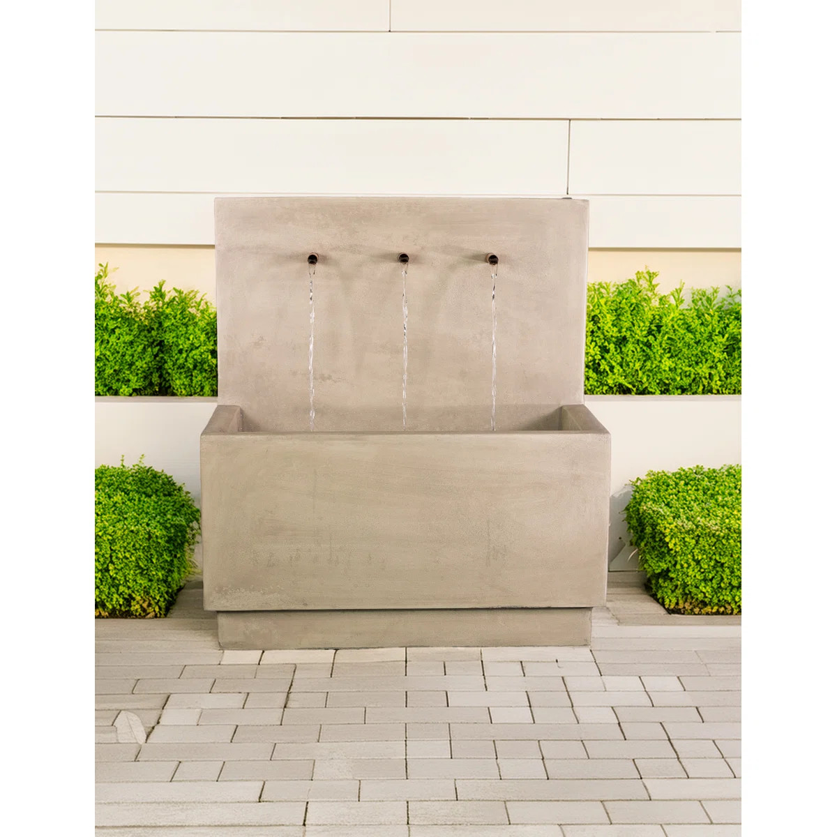 Styrkar Hand Crafted Weather Resistant Wall Base Fountain | Wayfair North America