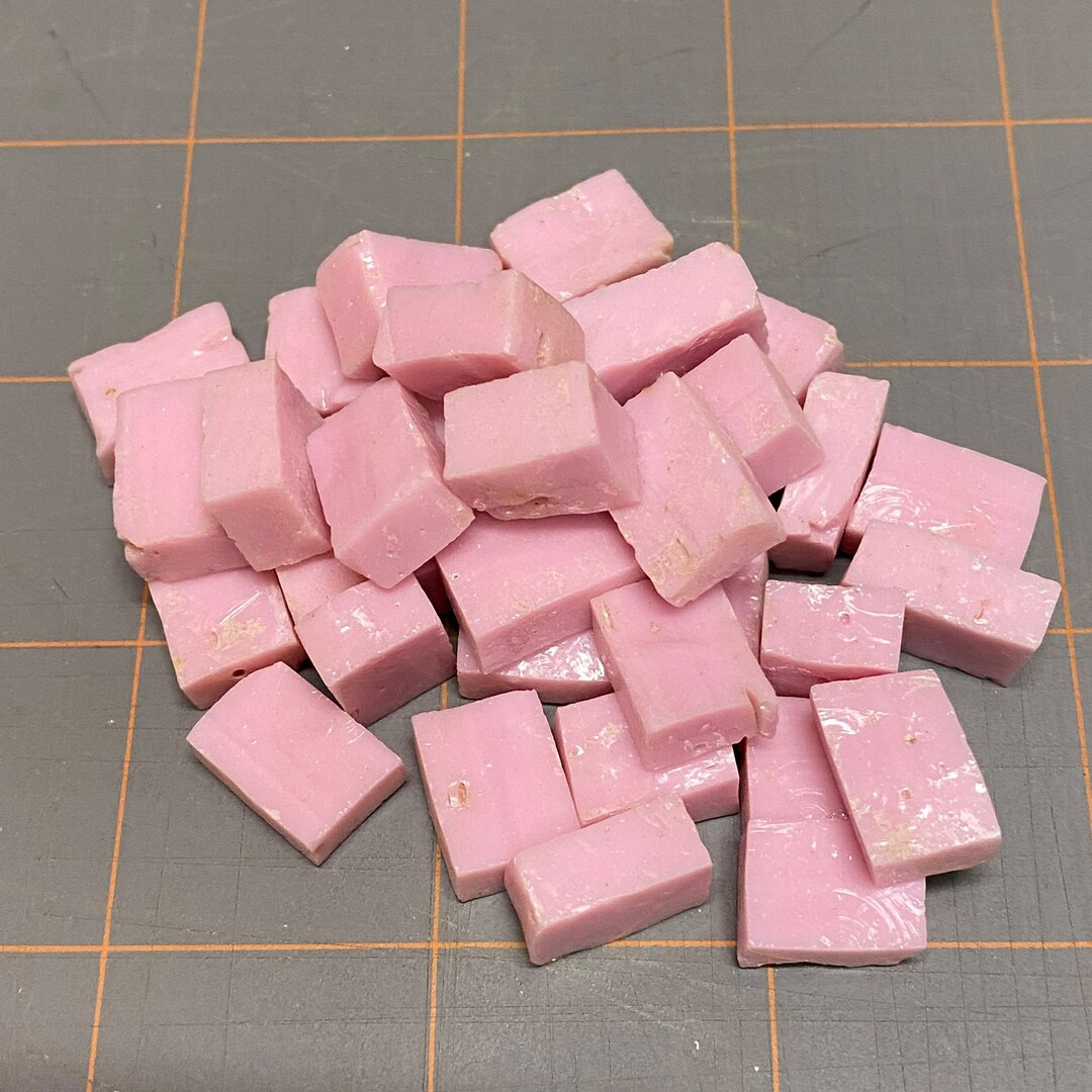 Vintage Italian SMALTI Carnation Pink Mosaic Hand-Cut Art Glass, 1/4 lb, 4 oz. Mosaici Dona #93, ... | Etsy (US)