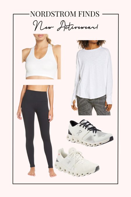 Nordstrom New Arrivals Activewear! Leggings, sports bra, on cloud sneakers and more 

Athleisure 
Workout outfits
Workout sets 

#LTKfit #LTKstyletip
