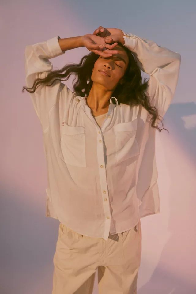 BDG Kenny Button-Down Shirt | Urban Outfitters (US and RoW)