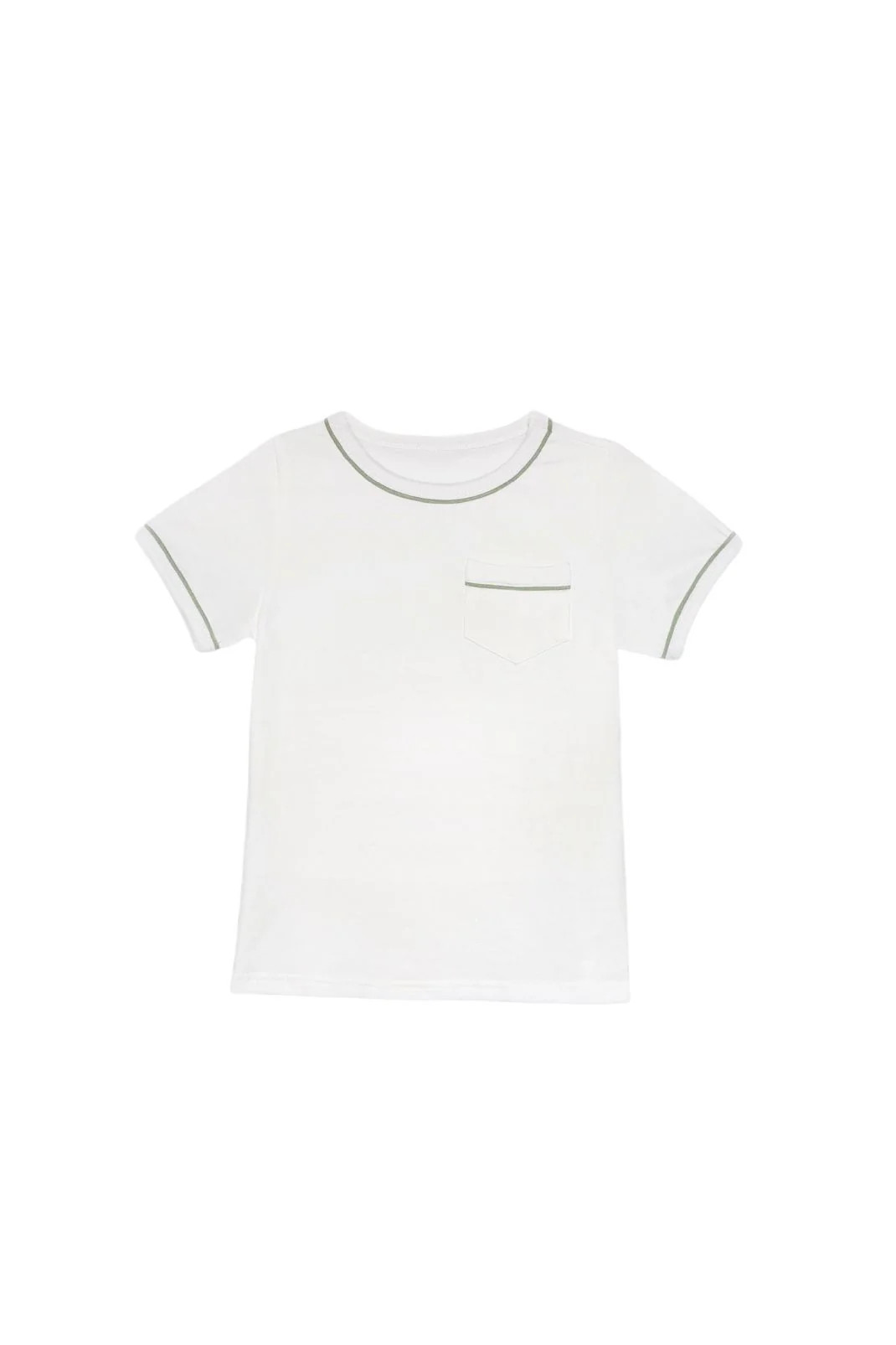 James Tee in Sprouted White | Baybala