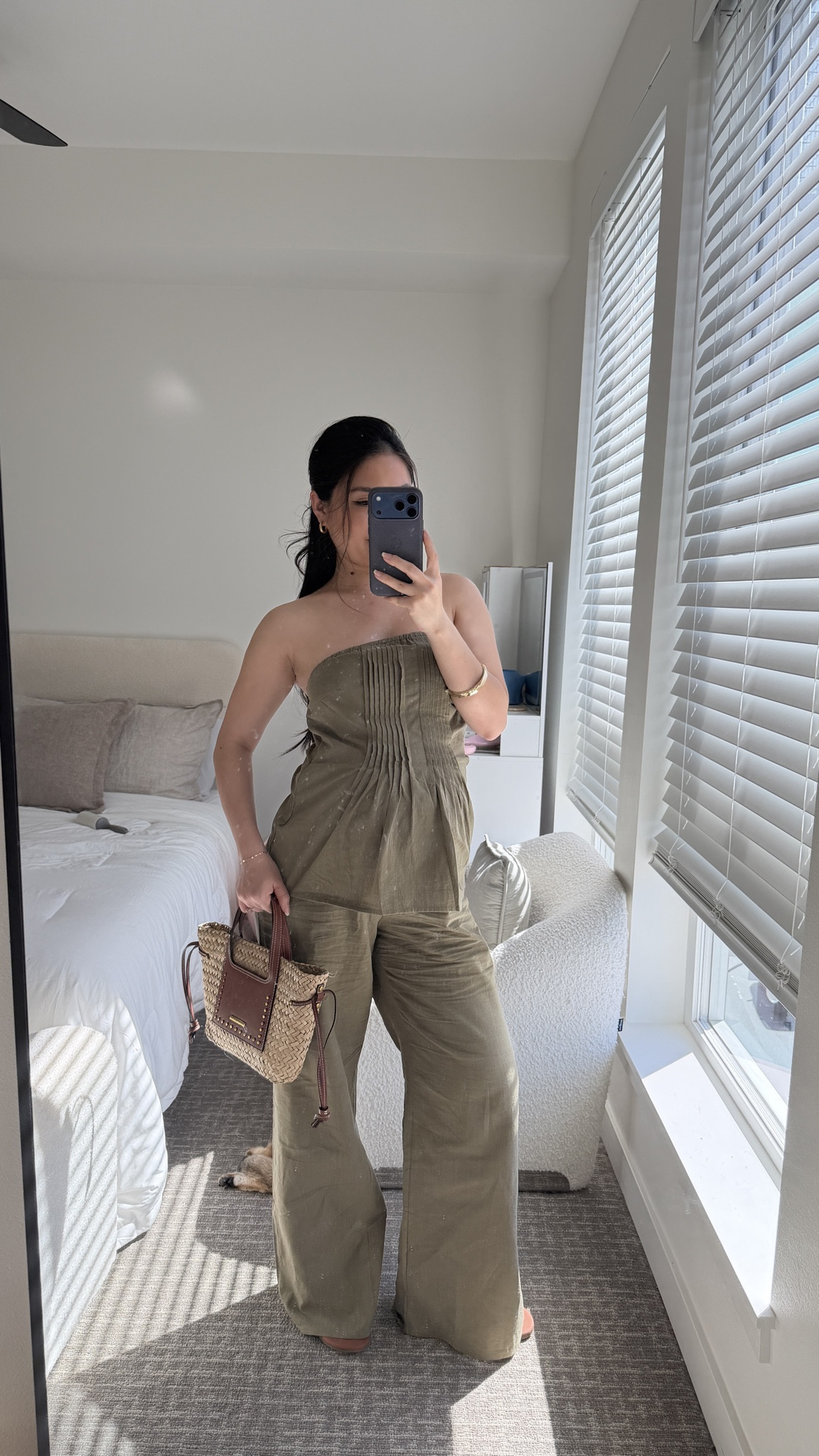 Bump friendly cotton matching set🫶